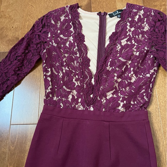 Burgundy holiday dress! - Picture 5 of 6